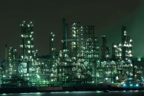 日本工業(yè)旅游之夜色工廠